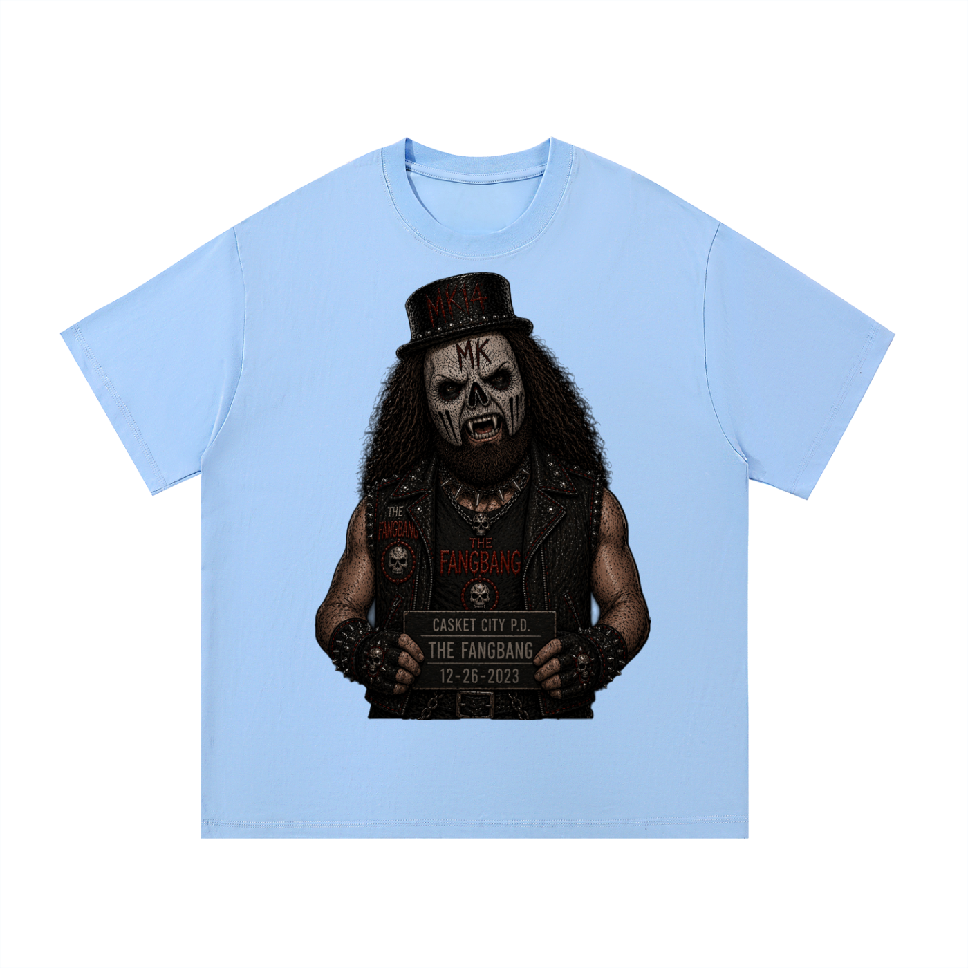 Casket City P.D The Fangbang Band Tee