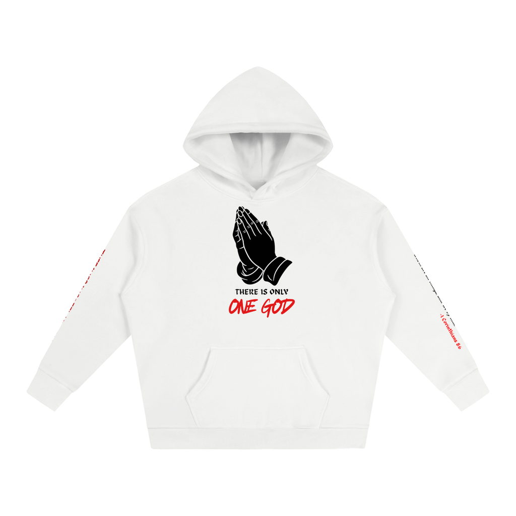 There Is Only One God Oversized Fleeced Hoodie