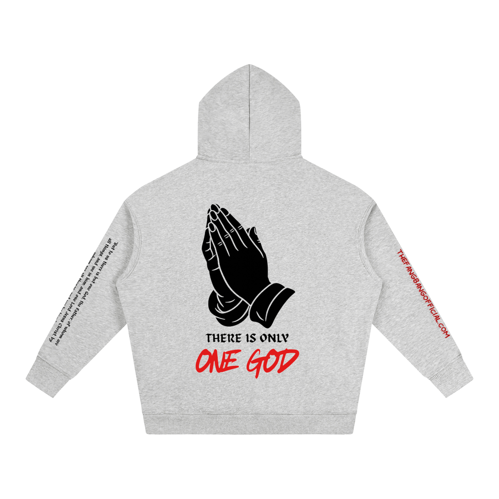 There Is Only One God Oversized Fleeced Hoodie