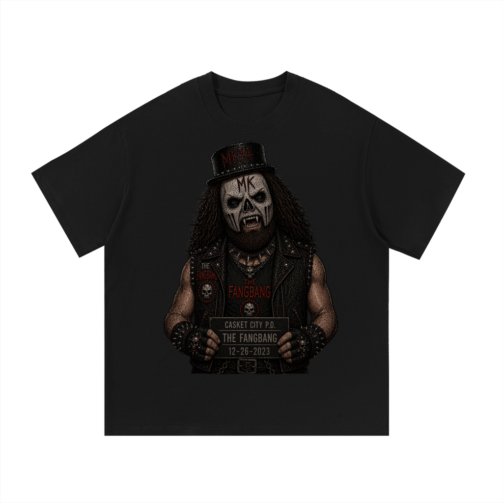 Casket City P.D The Fangbang Band Tee