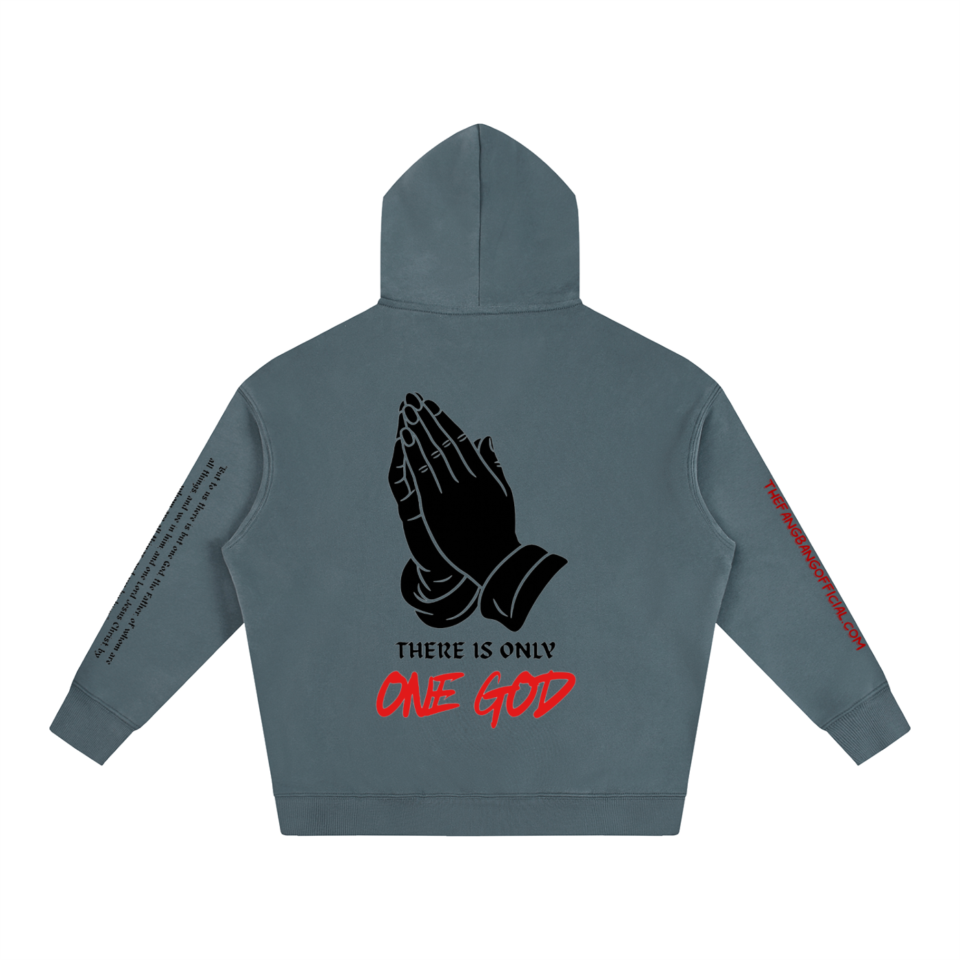 There Is Only One God Oversized Fleeced Hoodie