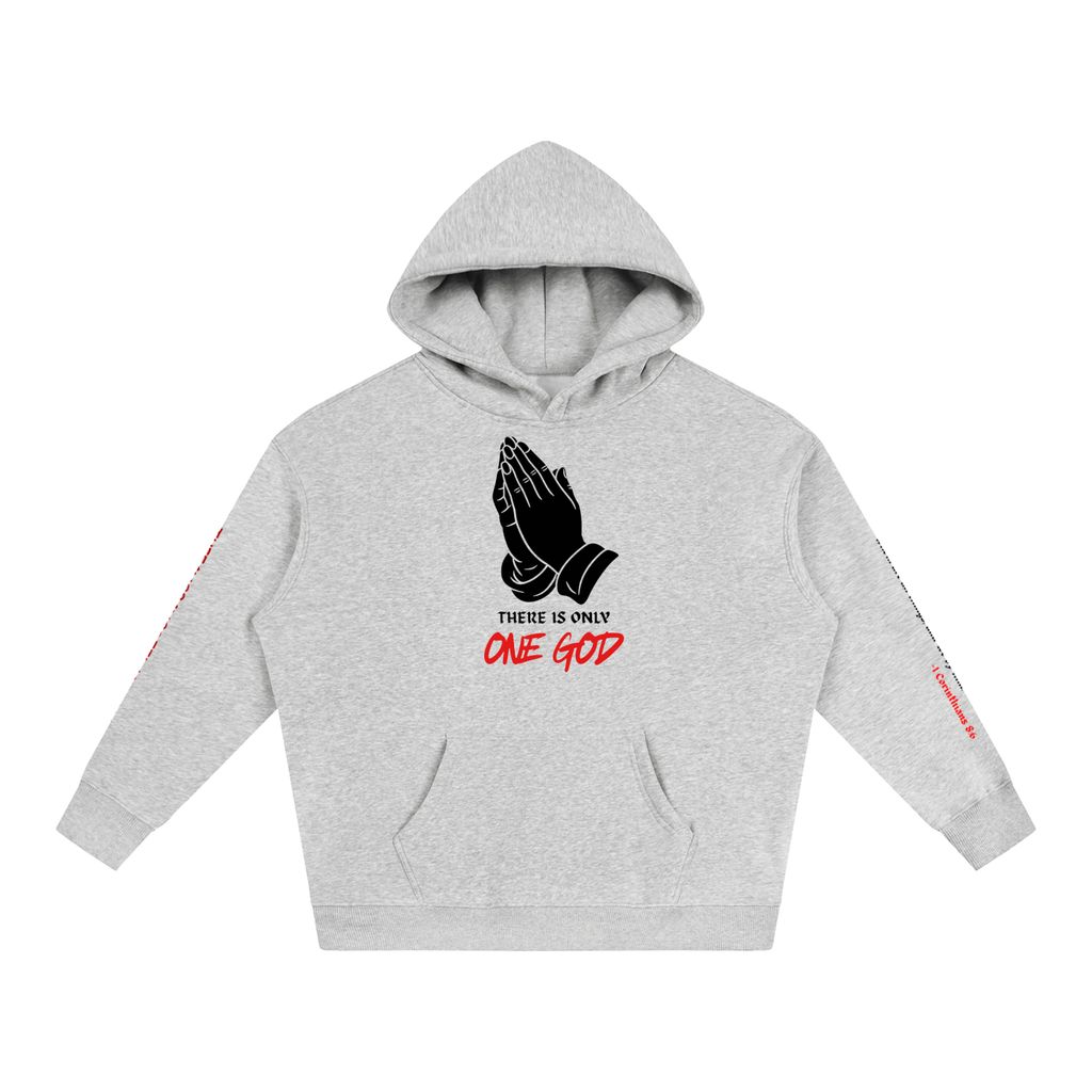 There Is Only One God Oversized Fleeced Hoodie