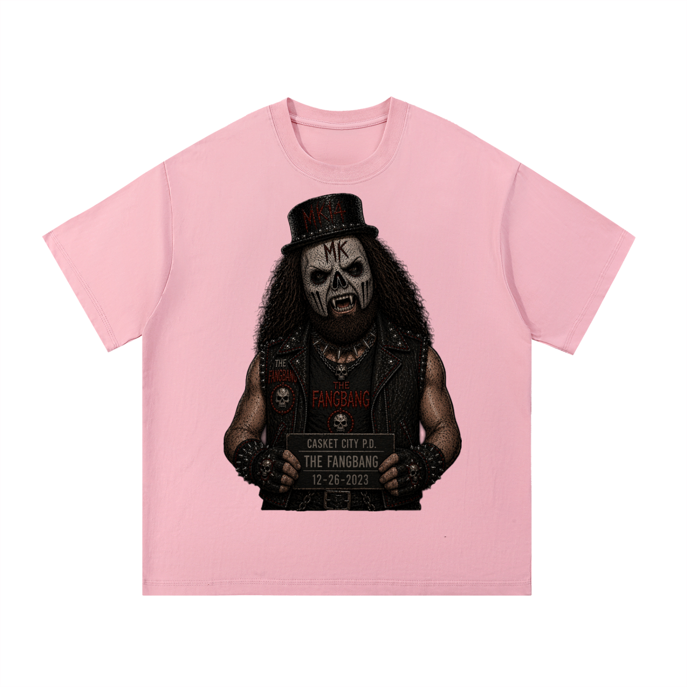 Casket City P.D The Fangbang Band Tee