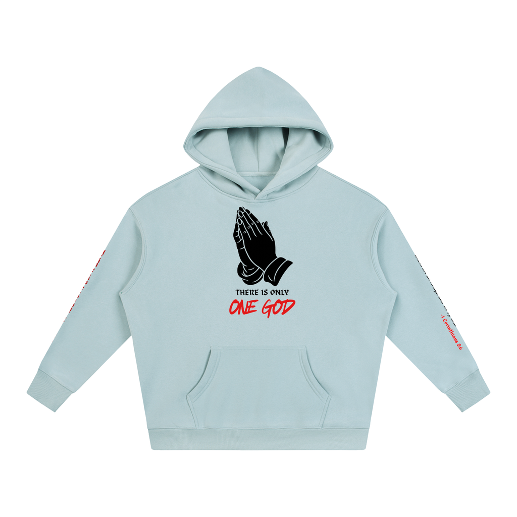 There Is Only One God Oversized Fleeced Hoodie